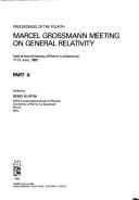 Cover of Proceedings of the "Fourth Marcel Grossmann Meeting on General Relativity"