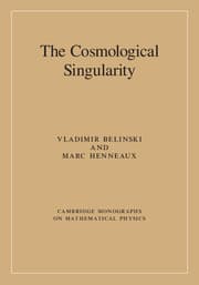 Cover of The Cosmological Singularity